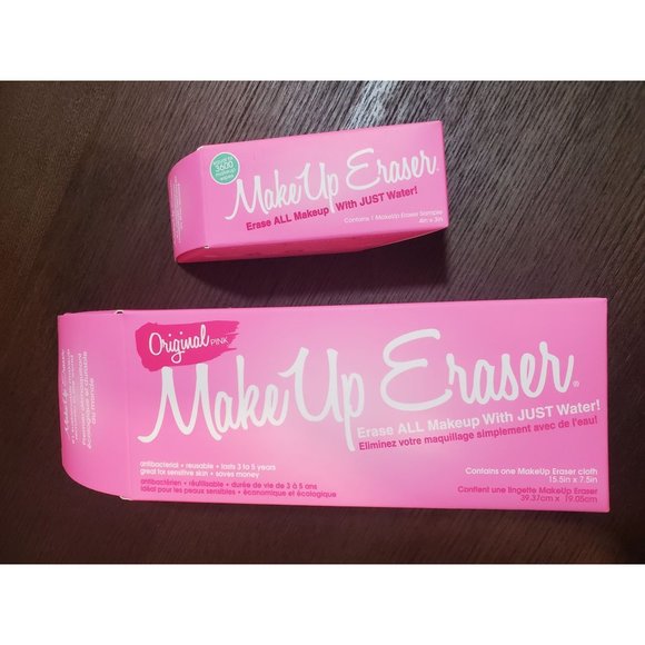 Makeup Eraser Original Pink and Makeup Eraser Sample Brand New - Picture 1 of 3